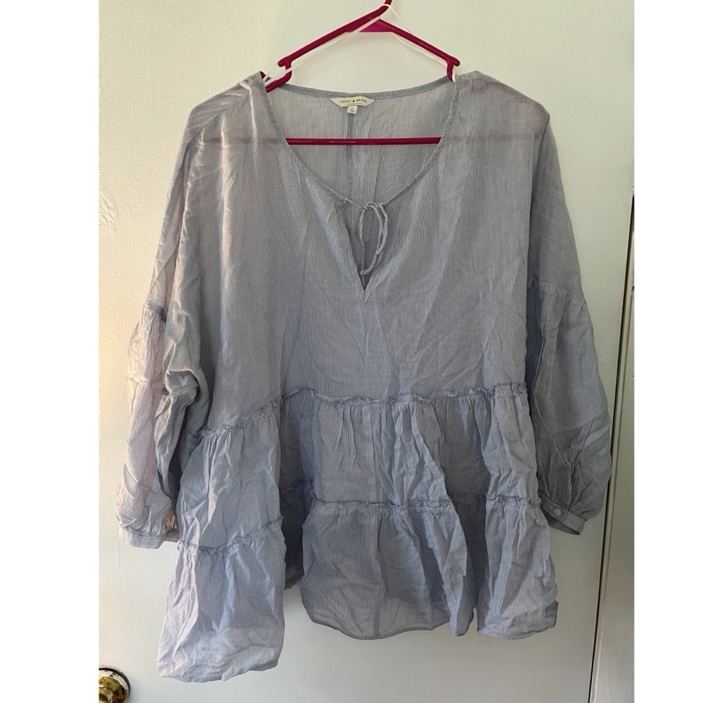Lucky Brand Babydoll Blouse